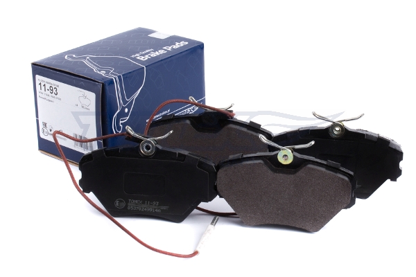 Sada brzdových platničiek kotúčovej brzdy TOMEX Brakes